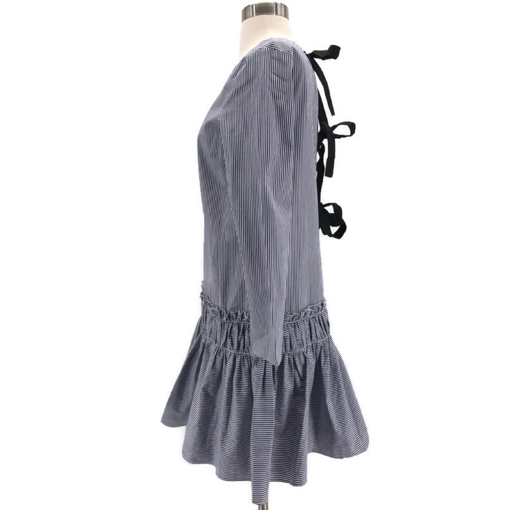 English Factory Striped Poplin Dress NWT - Picture 3 of 6